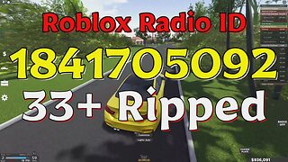 Ripped Roblox Radio Codes/IDs