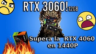 RTX 3060 12GB Aplasta en 1440p a la RTX 4060