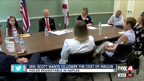 Patients talk about challenge of rising drug costs at roundtable with Sen. Rick Scott