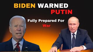 Biden warns Putin not to misunderstand him in new youtube video | #shorts #putin #war