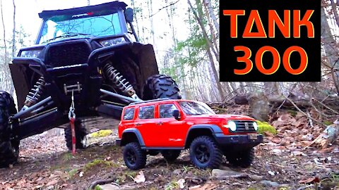 Simply the BEST RTR RC Trail Truck! 4S 1/8 Scale TANK 300 - Traction Hobby | RC ADVENTURES
