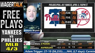 New York Yankees vs Philadelphia Phillies Prediction & Picks | MLB Betting Advice | April 3