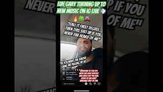 @luhgary5331 turning up to new music on ig live 💨🔥🍀🚘