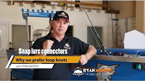 How to tie a perfection loop fishing knot instead of using a snap swivel