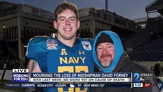 Mourning the loss of Midshipman David Forney