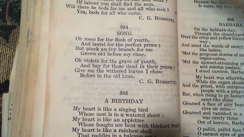 Song - C. G. Rossetti