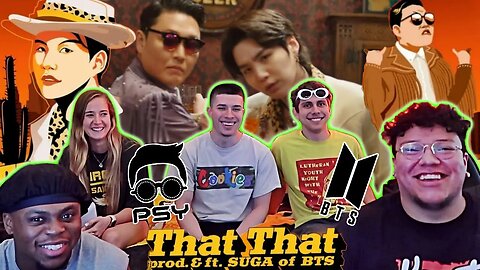 AMERICANS REACT TO PSY - 'That That (prod. & feat. SUGA of BTS)' MV