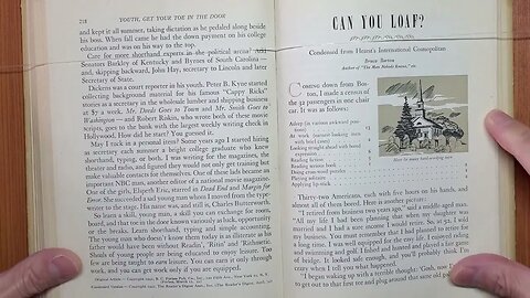 Getting the Most Out of Life 050 - Anthology From The Reader's Digest 1946 Audio/Video Book S050