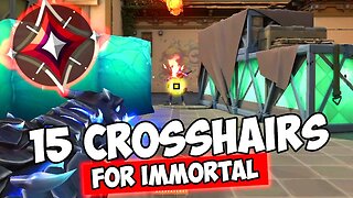 My TOP 15 Crosshairs for Immortal (Valorant)