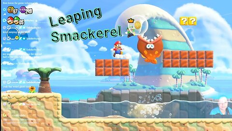 Super Mario Wonder: Leaping Smackerel