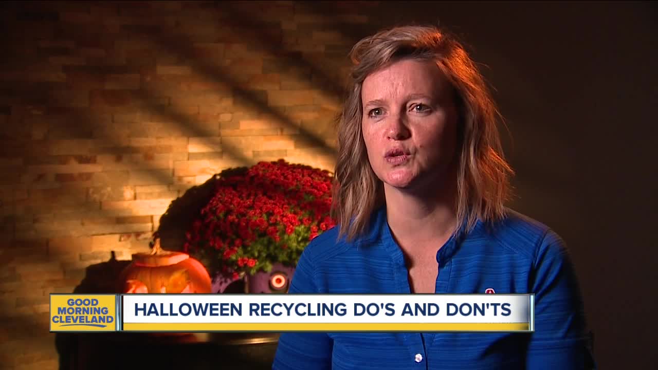 Halloween recycling Do and Don't