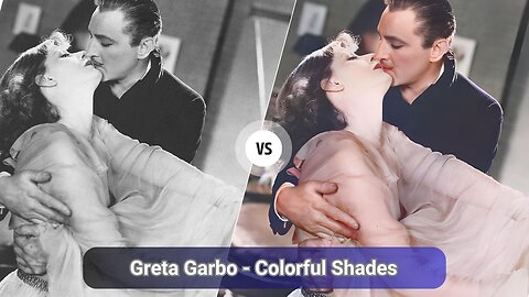 From Black and White to Vivid Colors: The Evolution of Greta Garbo Pics!