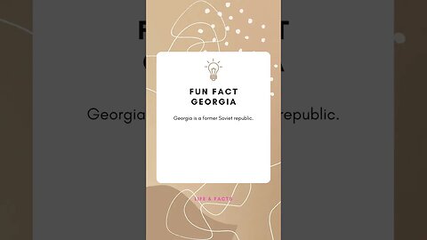 Fun Facts Georgia