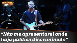 Eric Clapton se recusa a fazer shows em locais que exijam vacinação