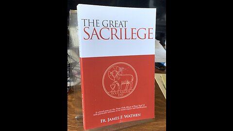 Fr James Francis Wathen "Who Shall Ascend" (Audio, 2 of 2, 1995)