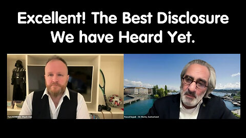 Pascal Najadi "The Best Disclosure - We have Heard Yet"