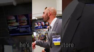 Walmart Fake District Manager Prank 💀 (Cops Came) #shorts