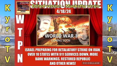 Situation Update - April 18, 2024 (edited version) (Swedish subtitles)