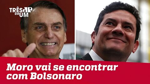 Moro vai se encontrar com Bolsonaro na quinta-feira para decidir se irá para o STF