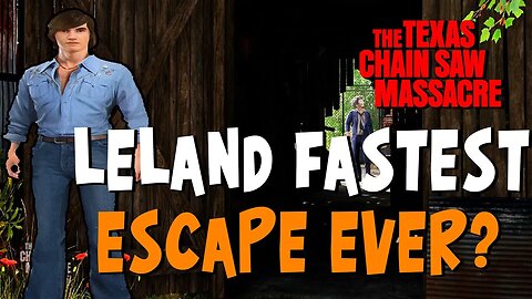 HOW TO SPEED RUN - The Texas Chainsaw Massacre Game