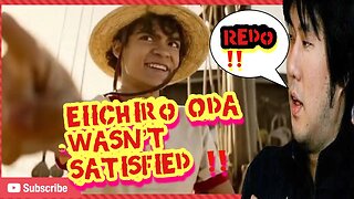 One Piece Creator Eiichiro Oda Demanded Reshoots Before Release! #onepiece #netflix #eiichirooda