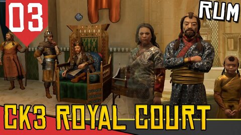 CORRUPÇÃO Medieval de Verdade - CK3 Royal Court Rum #03 [Gameplay Português PT-BR]