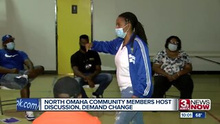North Omaha community members host discussion, demand change