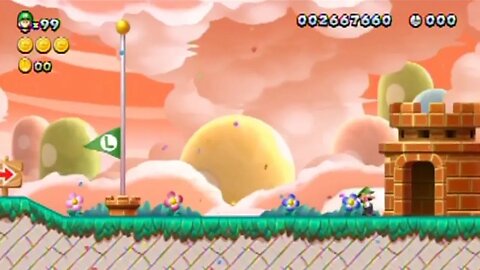 New Super Luigi U Walkthrough Part 17: Jump! Jump! Jump!