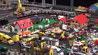 Lego trains at LegoWorld