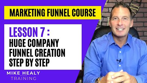 Huge Company Funnel Creation Step by Step