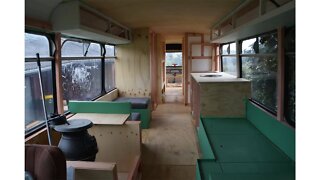 School Bus Conversion to Mobile Off Grid Tiny Home #3