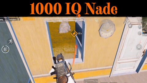 💥1000 IQ Grenade💥 - PubG Mobile