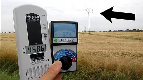 Best EMF meters Part 7/13 (Electric 4) -- High Voltage Power lines --