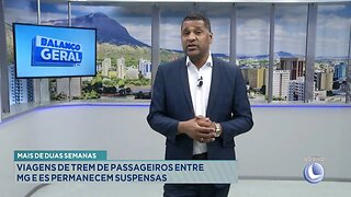 Mais de Duas Semanas: Viagens de Trem de Passageiros entre MG e ES Permanecem Suspensas.