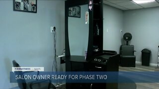Batavia salon owner ready for region to enter Phase Two
