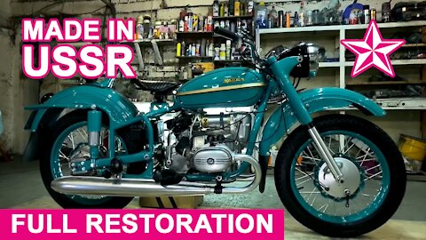 Old Russian Motorcycle Restoration