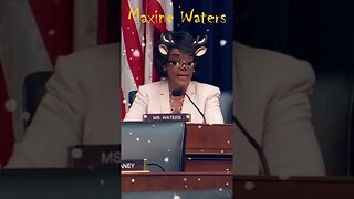 Maxine Waters As Reindeer