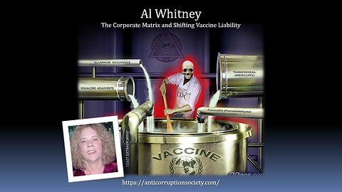 Banned by YouTube - Al Whitney - The Corporate Matrix & Shifting Vaccine Liability (May 2018)
