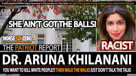 DR ARUNA KHILANANI Speaks at YALE University Fantasizes About Shooting WHITE PEOPLE in the head