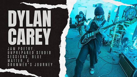 A Journey of Studio Session Time w/ Dylan Carey | Ep.1 of The Drum Shed Podcast