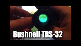 Bushnell AR Optics TRS-32 Red Dot Riflescope with 30mm Tactical Ring, 1x 32mm