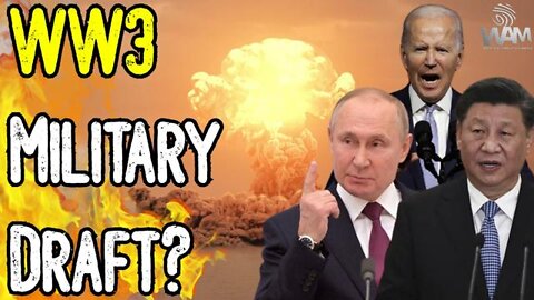 WW3 MILITARY DRAFT? - Globalists Plot STAGED WAR - Martial Law & Rations To Come!