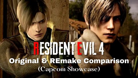 Resident Evil 4 Original And Remake Comparison (Capcom Showcase)