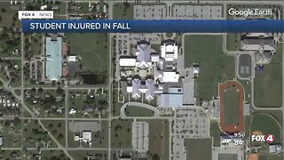 Charlotte County teen gets taken to hospital after falling on school grounds