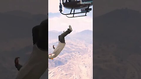 Unbelievable GTA 5 Short That Will Leave You Shocked! Helicopter Jump