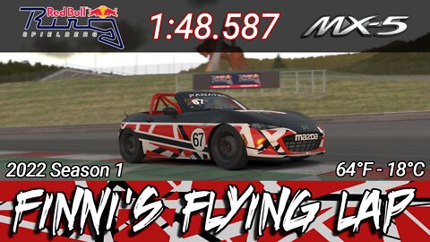 iRacing - Red Bull Ring - Mazda MX-5 - 1:48.587 - PCC - 22s1 w8