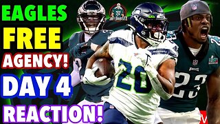 BIG PLAY SLAY RELEASED! EAGLES FREE AGENCY DAY 4 LIVE REACTION! CGJ! HOWIES PLAN!