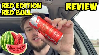 Red Bull THE RED EDITION Energy Drink Review