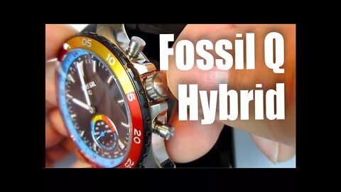 Functionality of the Fossil Q Crewmaster Gen 2 Hybrid Smartwatch