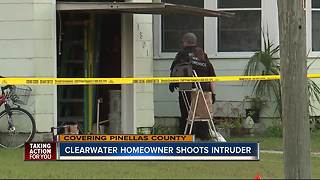 Homeowner shoots intruder in Clearwater, causing life-threatening injuries